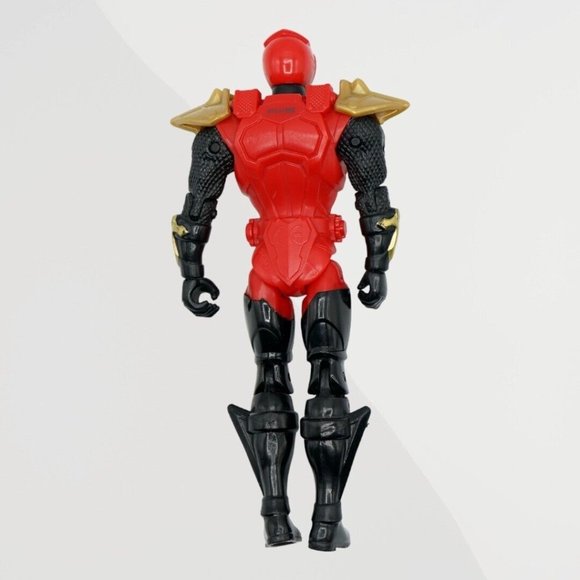 Power Rangers Action Figure Ninja Rangers RED Steel‎ Lion Bandai 2017  5.5" - Picture 2 of 2